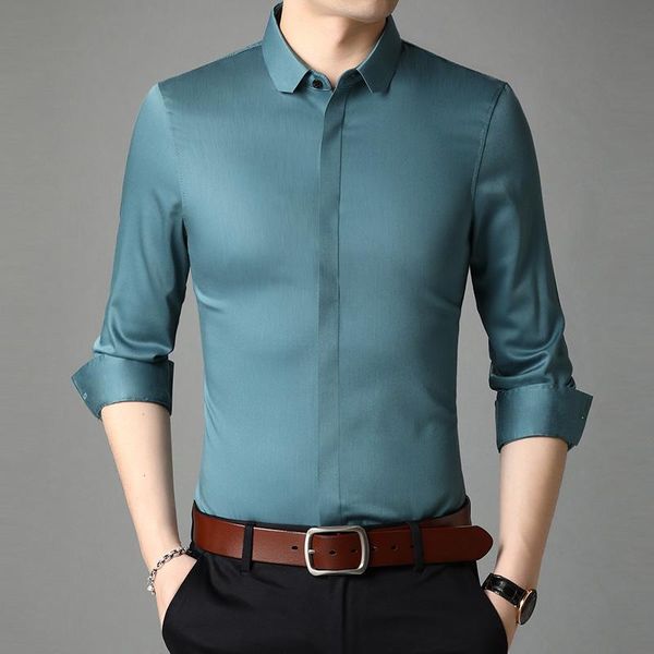 men's casual shirts male 2021 spring and autumn pure color long-sleeved shirt men trendy comfortable business jke369, White;black
men's casual shirts male 2021 spring and autumn pure color long-sleeved shirt men trendy comfortable business jke369, White;black