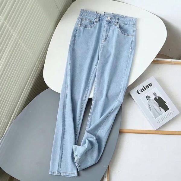 women's jeans casual solid maxi straight leg pants dlzk119, Blue
women's jeans casual solid maxi straight leg pants dlzk119, Blue