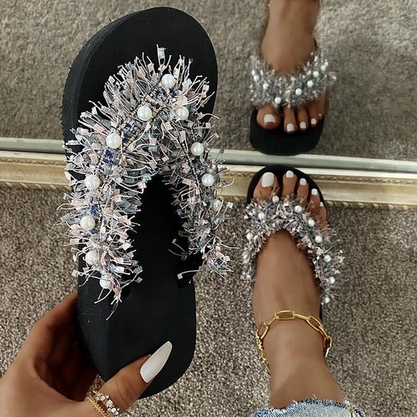slippers summer women floor flat shoes fashion indoor flip flops female casual non-slip bathroom home girls beach, Black
slippers summer women floor flat shoes fashion indoor flip flops female casual non-slip bathroom home girls beach, Black