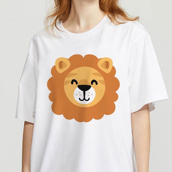 lovely lion printedt and women men t shirt fashion womens graphic tees funny vintage casual female, White;black
lovely lion printedt and women men t shirt fashion womens graphic tees funny vintage casual female, White;black