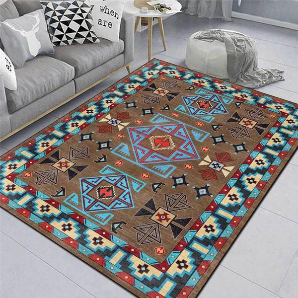european-style geometric rug american-style coffee pot dark brown blue carpet living room bedroom bed blanket kitchen floor mat carpets
european-style geometric rug american-style coffee pot dark brown blue carpet living room bedroom bed blanket kitchen floor mat carpets