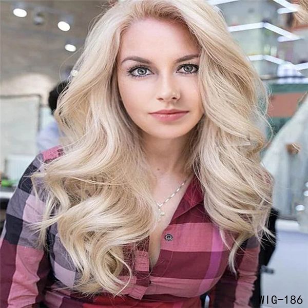 21 inches big curly synthetic wig blonde high temperature fiber pelucas simulation human hair wigs wig-186, Black
21 inches big curly synthetic wig blonde high temperature fiber pelucas simulation human hair wigs wig-186, Black