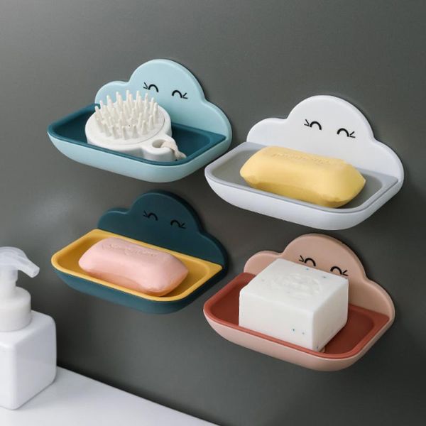 soap dishes cartoon clouds shape box dish bathroom drain holder portable case storage kitchen accessories
soap dishes cartoon clouds shape box dish bathroom drain holder portable case storage kitchen accessories