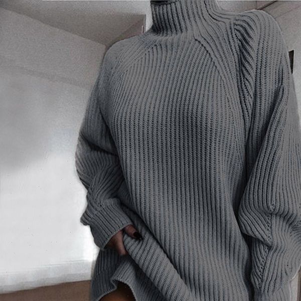 womens sweater winter ladies s long sleeve turtleneck high waist loose dress pullover jumper fashion sweter damski, White;black
womens sweater winter ladies s long sleeve turtleneck high waist loose dress pullover jumper fashion sweter damski, White;black