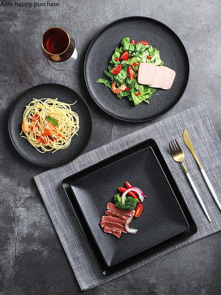 dishes & plates nordic black lace ceramic dinner plate home cooking salad pasta frosted steak kitchen utensils porcelain decoration
dishes & plates nordic black lace ceramic dinner plate home cooking salad pasta frosted steak kitchen utensils porcelain decoration