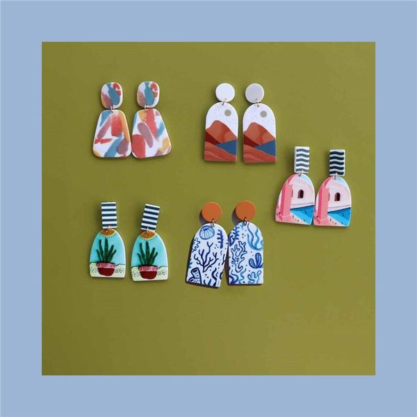 korean geometric irregular round square acrylic earrings for women girls spring colorful spray paint stud, Golden;silver
korean geometric irregular round square acrylic earrings for women girls spring colorful spray paint stud, Golden;silver