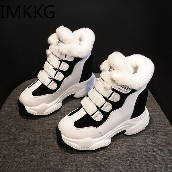 boots 2021 winter warm plush women ankle high wedge fur platform leather sneakers cotton snow for woman, Black
boots 2021 winter warm plush women ankle high wedge fur platform leather sneakers cotton snow for woman, Black