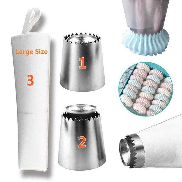 baking & pastry tools 3pcs/set ring cookies mold piping nozzles russian icing set cake decorating tip
baking & pastry tools 3pcs/set ring cookies mold piping nozzles russian icing set cake decorating tip
