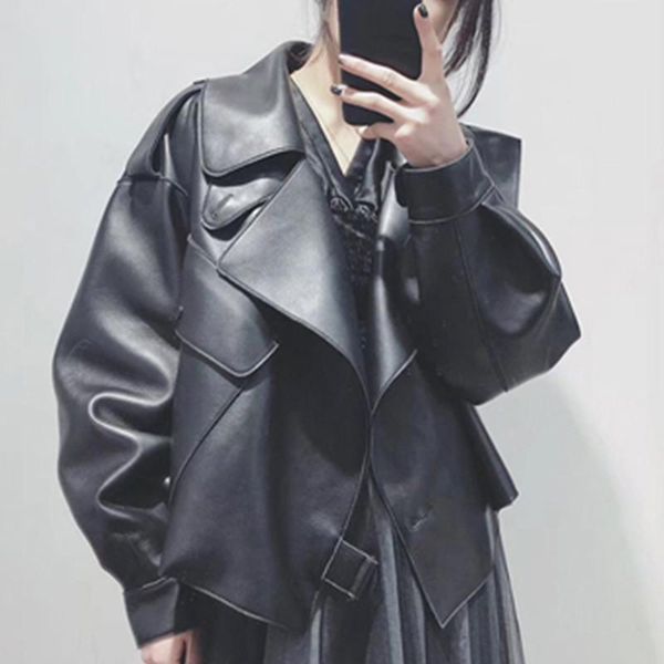 women's jackets winter and autumnclassical leather wallet campera chaqueta cuero mujer coat women pu loose motorcycle jacket, Black;brown
women's jackets winter and autumnclassical leather wallet campera chaqueta cuero mujer coat women pu loose motorcycle jacket, Black;brown