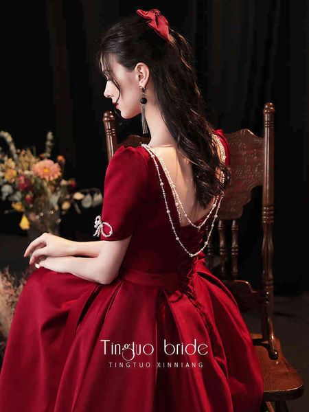 prom luxury boutique occasion dresses toast bride 2021 autumn engagement host can wear chorus performance cloth at ordinary tim, Black
prom luxury boutique occasion dresses toast bride 2021 autumn engagement host can wear chorus performance cloth at ordinary tim, Black
