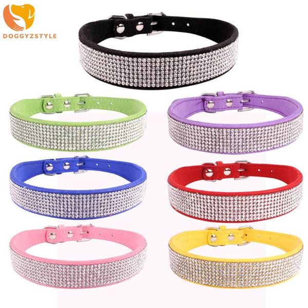 dog collars & leashes bling rhinestone cat soft korea suede leather pet puppy necklace pets supplies for cute small medium dogs
dog collars & leashes bling rhinestone cat soft korea suede leather pet puppy necklace pets supplies for cute small medium dogs