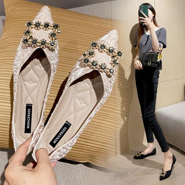 sandals fashion women'sshoesspringwildshallowmouthflatshoesfemale pointed toe small fragrant style single shoessoftsolelargesizeshoes, Black
sandals fashion women'sshoesspringwildshallowmouthflatshoesfemale pointed toe small fragrant style single shoessoftsolelargesizeshoes, Black