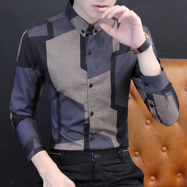 men's casual shirts shirtlong sleeve spring slim high-grade men's korean fashion plush and autumn ua36, White;black
men's casual shirts shirtlong sleeve spring slim high-grade men's korean fashion plush and autumn ua36, White;black