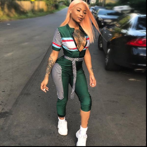 runway tall plaid long women rompers pants checkerboard overall belt sashes zipper patchwork for summer streetwear green, Black;white
runway tall plaid long women rompers pants checkerboard overall belt sashes zipper patchwork for summer streetwear green, Black;white