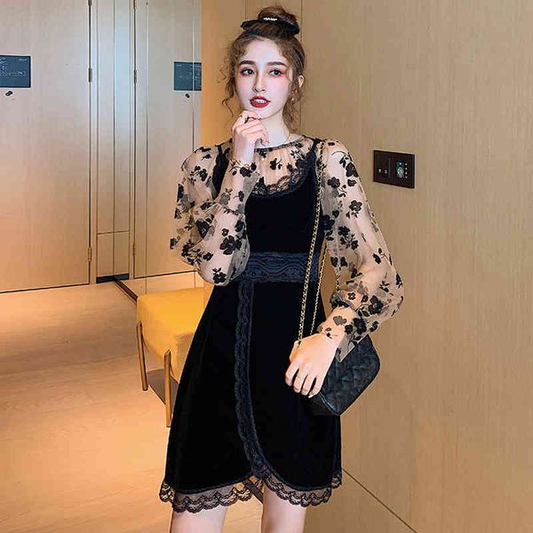 skirt arrival comfortable fashion 2 female ensembles perspective shirt mini-line printing women's temperamental sets, Black
skirt arrival comfortable fashion 2 female ensembles perspective shirt mini-line printing women's temperamental sets, Black