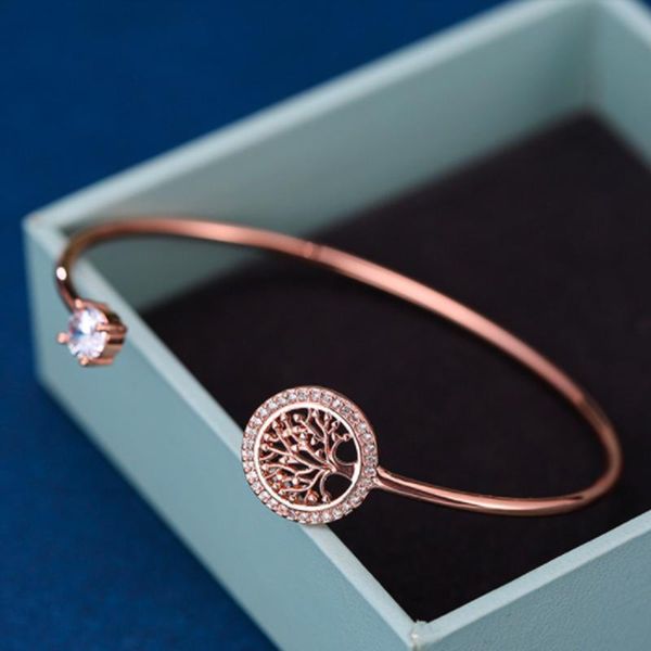 bangle women rose gold cubic zircon bracelet tree of life adjustable bangles for female and school teacher gift, Black
bangle women rose gold cubic zircon bracelet tree of life adjustable bangles for female and school teacher gift, Black