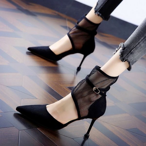 shoes europea mesh high heels,women pumps,pointed toe,ankle buckle strape,female party shoes,thin heel,black,apricot d8oz
shoes europea mesh high heels,women pumps,pointed toe,ankle buckle strape,female party shoes,thin heel,black,apricot d8oz