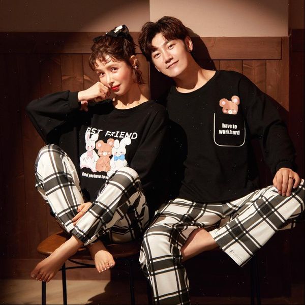 cute lovers pyjamas men full women sleepwear sleeve cotton pajama sets cartoon couple pajamas for family pijama, Black;red
cute lovers pyjamas men full women sleepwear sleeve cotton pajama sets cartoon couple pajamas for family pijama, Black;red