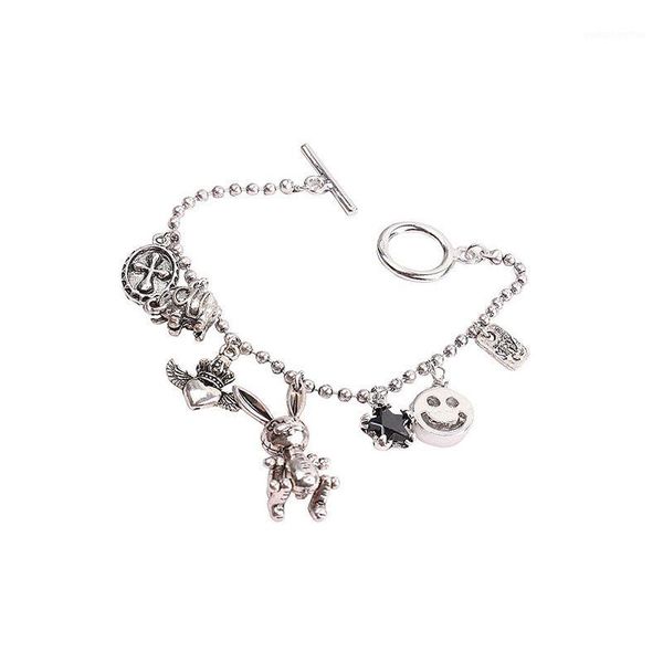 2020 new in classic silver plated women animal elephant bracelets smile pendant chain bracelet fashion jewelry1, Golden;silver
2020 new in classic silver plated women animal elephant bracelets smile pendant chain bracelet fashion jewelry1, Golden;silver