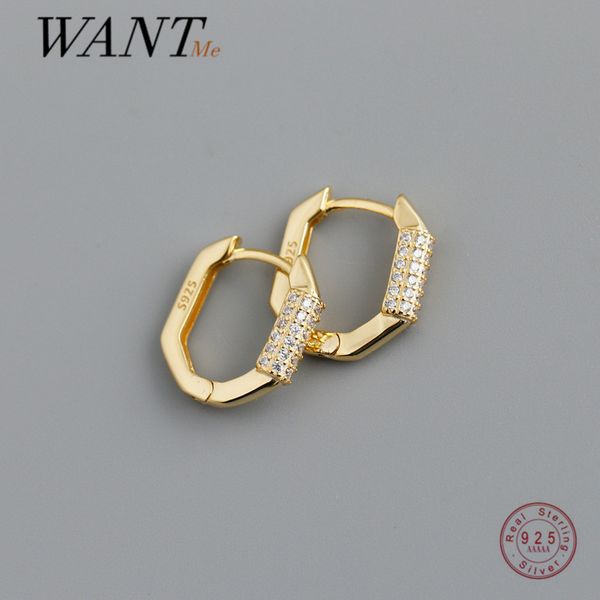 wantme real 925 sterling silver luxury pave zircon geometric ear buckle for women fashion charming party wedding earring jewelry, Golden
wantme real 925 sterling silver luxury pave zircon geometric ear buckle for women fashion charming party wedding earring jewelry, Golden