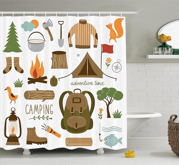 shower curtains adventure curtain camping equipment sleeping bag boots campfire shovel hatchet log artwork print bathroom
shower curtains adventure curtain camping equipment sleeping bag boots campfire shovel hatchet log artwork print bathroom