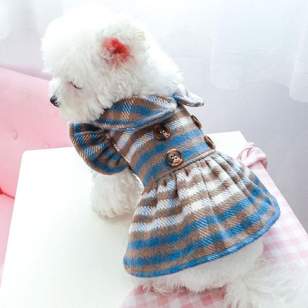 dog apparel plaid clothes cat coat winter bubble sleeve lapel dress for small medium dogs chihuahua poodle pet clothing jacket
dog apparel plaid clothes cat coat winter bubble sleeve lapel dress for small medium dogs chihuahua poodle pet clothing jacket