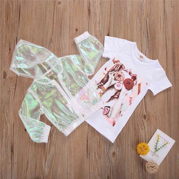 fashion toddler kid baby girls 2pcs clothes sets short sleeve printed dress t shirt transparent sun protect jackets outfits, White
fashion toddler kid baby girls 2pcs clothes sets short sleeve printed dress t shirt transparent sun protect jackets outfits, White