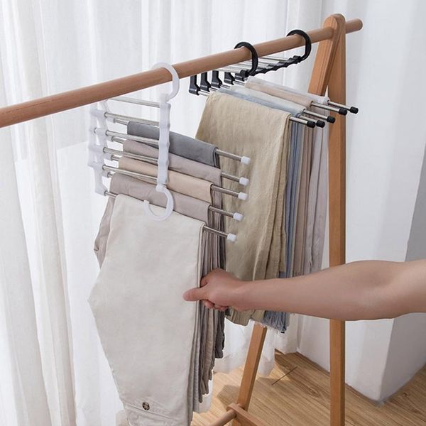 household multilayer retractable hanger multifunctional pants rack baby hanging drying storage hooks & rails
household multilayer retractable hanger multifunctional pants rack baby hanging drying storage hooks & rails