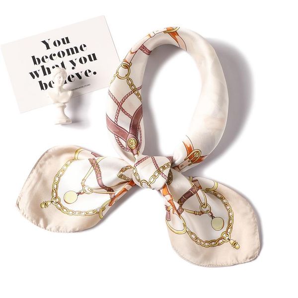 scarves 2021 square silk bag scarf women fashion chain print brand foulard female neck scarfs hijab lady neckerchief hair shawl summer, Blue;gray
scarves 2021 square silk bag scarf women fashion chain print brand foulard female neck scarfs hijab lady neckerchief hair shawl summer, Blue;gray