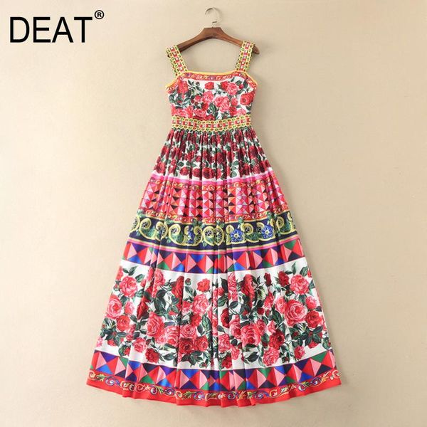 casual dresses deat bohemian woman sling ankle length high waist multicolor print elegant classic 2021 spring summer fashion ht501, Black;gray
casual dresses deat bohemian woman sling ankle length high waist multicolor print elegant classic 2021 spring summer fashion ht501, Black;gray