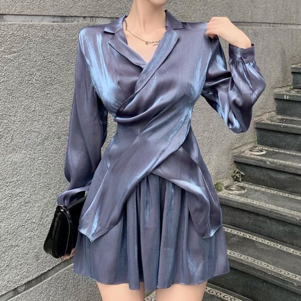 women's tracksuits thin cross turn down dollar shirt + high waist shorts suits two-piece set women casual fashion conjunto moletom femi, Gray
women's tracksuits thin cross turn down dollar shirt + high waist shorts suits two-piece set women casual fashion conjunto moletom femi, Gray