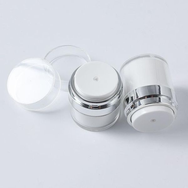 storage bottles & jars empty acrylic cream vacuum press containers 30g 15g 50g luxury cosmetic skin care airless
storage bottles & jars empty acrylic cream vacuum press containers 30g 15g 50g luxury cosmetic skin care airless