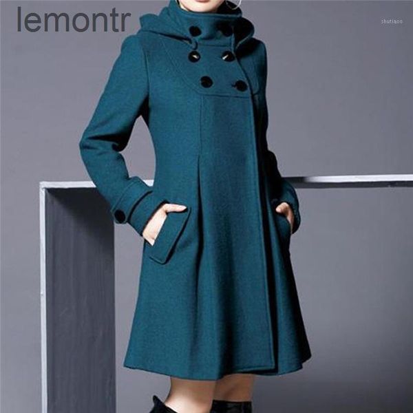 women's vintage wool coat, casual hoodie, large jacket, autumn and winter wear, 4xl q3505 wear & blends, Black
women's vintage wool coat, casual hoodie, large jacket, autumn and winter wear, 4xl q3505 wear & blends, Black