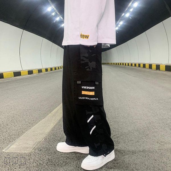 men's pants 2021 summer thin section korean style trend loose casual overalls trendy brand nine-point beam harlan sports, Black
men's pants 2021 summer thin section korean style trend loose casual overalls trendy brand nine-point beam harlan sports, Black