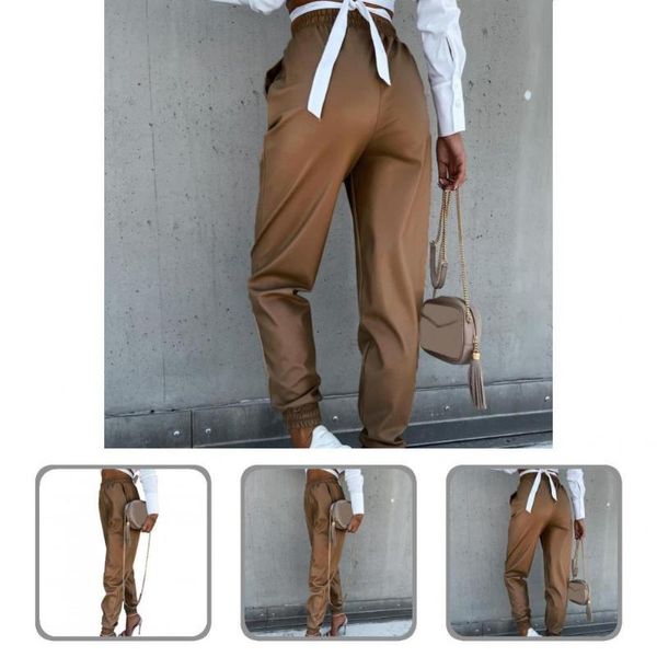 women's pants & capris harem trousers elastic waist bottoms pockets loose-fitting pure color women for party, Black;white
women's pants & capris harem trousers elastic waist bottoms pockets loose-fitting pure color women for party, Black;white