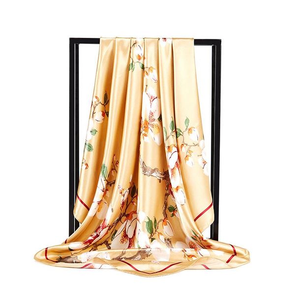 scarves spring and summer women's sunscreen head simple flower rope chain printing versatile decorate silk scarf gifts for ladie, Blue;gray
scarves spring and summer women's sunscreen head simple flower rope chain printing versatile decorate silk scarf gifts for ladie, Blue;gray