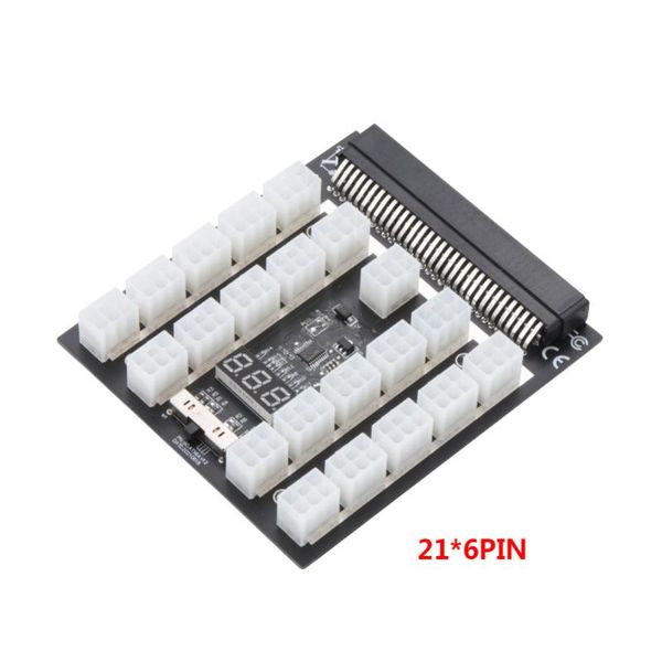 computer cables & connectors est 12v pci-e 21x6 pin power adapter server supply breakout board for 1800w psu gpu btc mining drop
computer cables & connectors est 12v pci-e 21x6 pin power adapter server supply breakout board for 1800w psu gpu btc mining drop