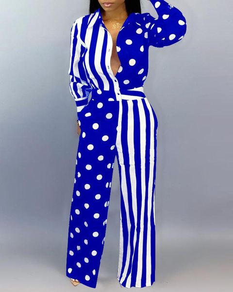 women's jumpsuits & rompers striped polka dot print buttoned wide leg jumpsuit, Black;white
women's jumpsuits & rompers striped polka dot print buttoned wide leg jumpsuit, Black;white
