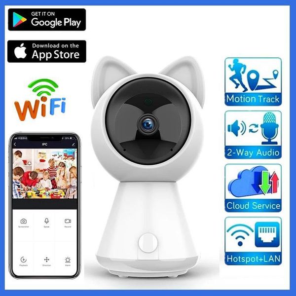 cameras 1080p hd ip camera intelligent auto tracking cctv home security wireless network wifi surveillance baby monitor
cameras 1080p hd ip camera intelligent auto tracking cctv home security wireless network wifi surveillance baby monitor