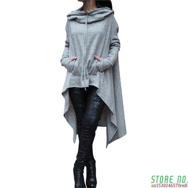 women's hoodies & sweatshirts 2021 irregular solid color fashion oversize sweatshirt women loose hoody mantle hooded pullover outwear s, Black
women's hoodies & sweatshirts 2021 irregular solid color fashion oversize sweatshirt women loose hoody mantle hooded pullover outwear s, Black