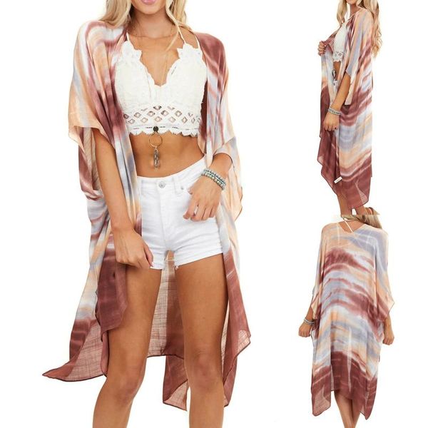 women's swimwear shirt cardigan kimono summer beach open front long sleeve casual blouse vintage chiffon loose strandjurk, White;black
women's swimwear shirt cardigan kimono summer beach open front long sleeve casual blouse vintage chiffon loose strandjurk, White;black