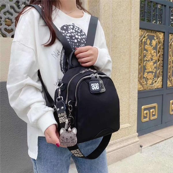 bags wallet backpack women's spring oxford waterproof multi-functional leisure guangzhou bag trend, Black;red
bags wallet backpack women's spring oxford waterproof multi-functional leisure guangzhou bag trend, Black;red