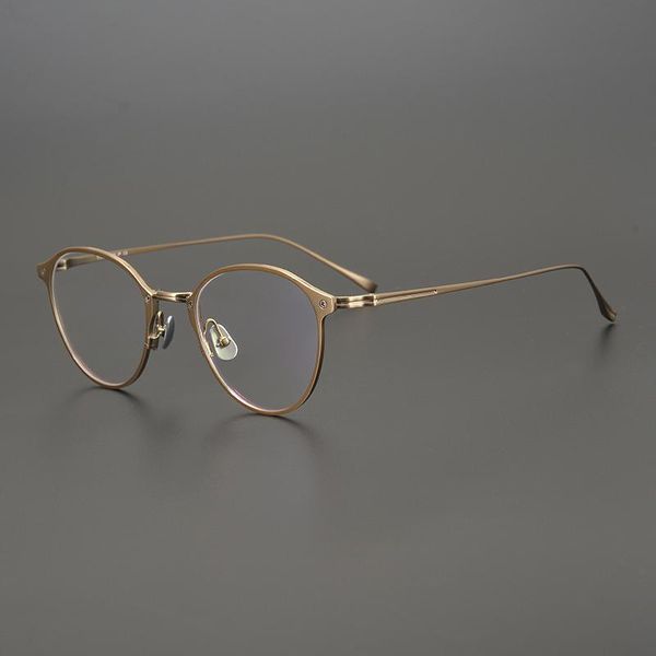 fashion sunglasses frames vintage pure titanium eyeglasses frame for small face men round prescription optical glasses women myopia reading, Black
fashion sunglasses frames vintage pure titanium eyeglasses frame for small face men round prescription optical glasses women myopia reading, Black