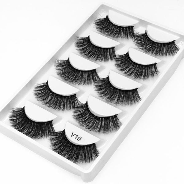 5 pair 3d mink eyelashes handmade lashes natural long eye cross thick curl false 1cm-1.5cm1
5 pair 3d mink eyelashes handmade lashes natural long eye cross thick curl false 1cm-1.5cm1