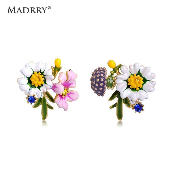 stud madrry enamel glaze daisy flower earrings for women fashion jewelry accessories chrysanthemum mushroom shape gifts, Golden;silver
stud madrry enamel glaze daisy flower earrings for women fashion jewelry accessories chrysanthemum mushroom shape gifts, Golden;silver
