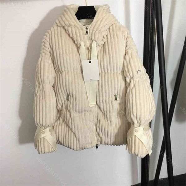 winter mc designer women down jacket coats corduroy stripes logo monc brand down coat long-sleeved hooded coat girl zipper hoodie jackets su, Black
winter mc designer women down jacket coats corduroy stripes logo monc brand down coat long-sleeved hooded coat girl zipper hoodie jackets su, Black