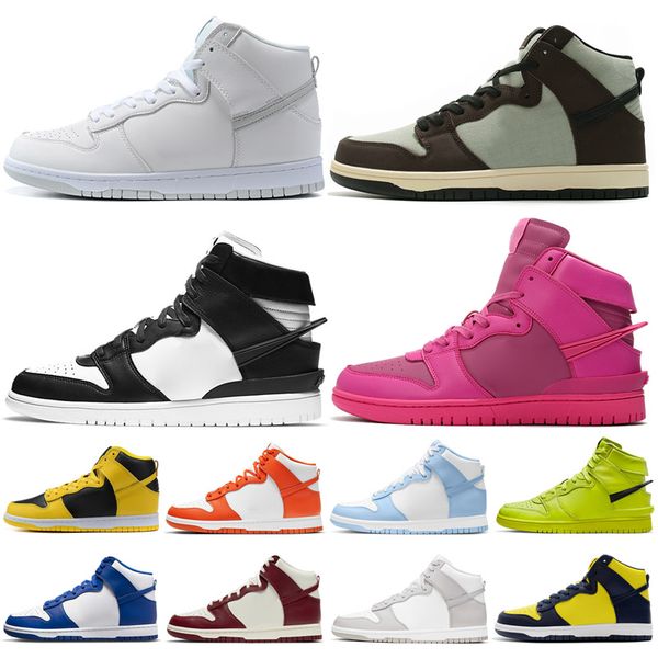 2022 running shoes white oreo university blue black mens basketball sneakers high og pollen womens sports trainers low legend size us5.5-13
2022 running shoes white oreo university blue black mens basketball sneakers high og pollen womens sports trainers low legend size us5.5-13