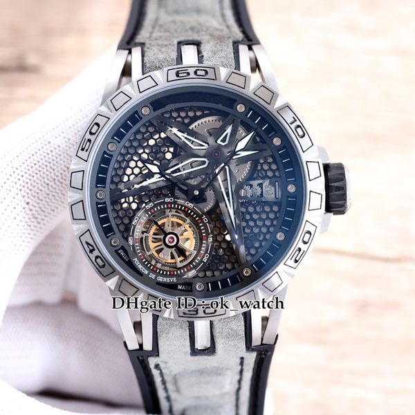new 46mm excalibur spider rddbex0815 automatic mens watch steel case green hollow tourbillon gents sport watches gray leather, Slivery;brown
new 46mm excalibur spider rddbex0815 automatic mens watch steel case green hollow tourbillon gents sport watches gray leather, Slivery;brown