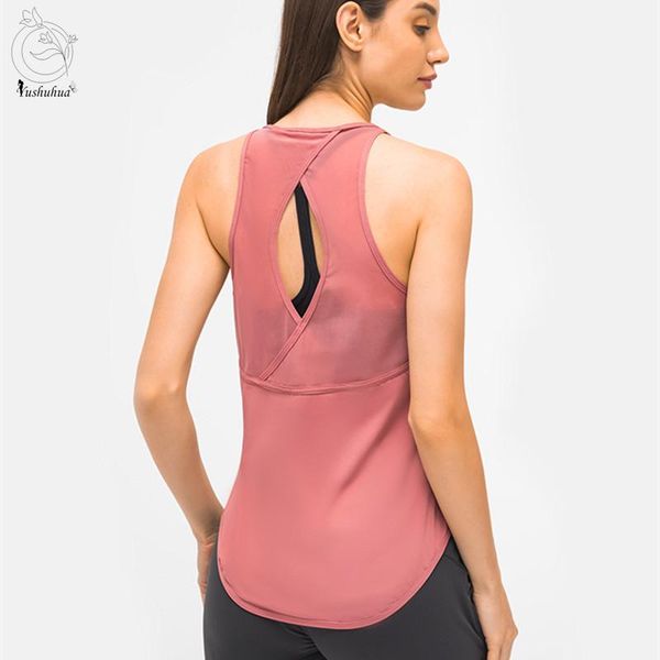 yoga outfit yushuhau back open sweat-wicking sport fitness exercise tank women lightweight workout gym athletic vest with mesh panel
yoga outfit yushuhau back open sweat-wicking sport fitness exercise tank women lightweight workout gym athletic vest with mesh panel