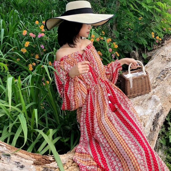 casual dresses 2021 women dress fashion summer elegant slim bodycon party beach runway sexyoff the shoulder long print maxi, Black;gray
casual dresses 2021 women dress fashion summer elegant slim bodycon party beach runway sexyoff the shoulder long print maxi, Black;gray